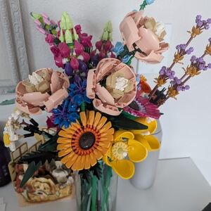 Colorful Two Floral Set For Decoration